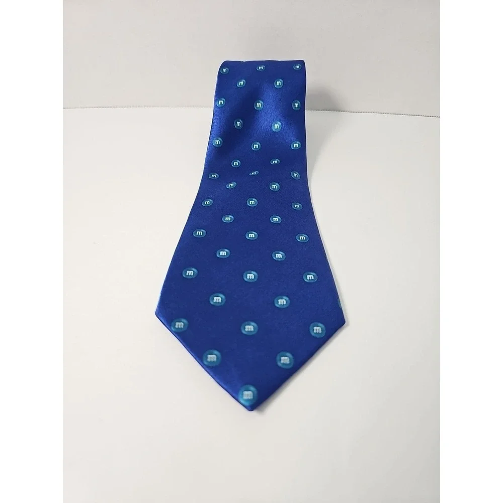 Vintage M&M's Chocolates Necktie Candy M&M World Polyester Men's Tie